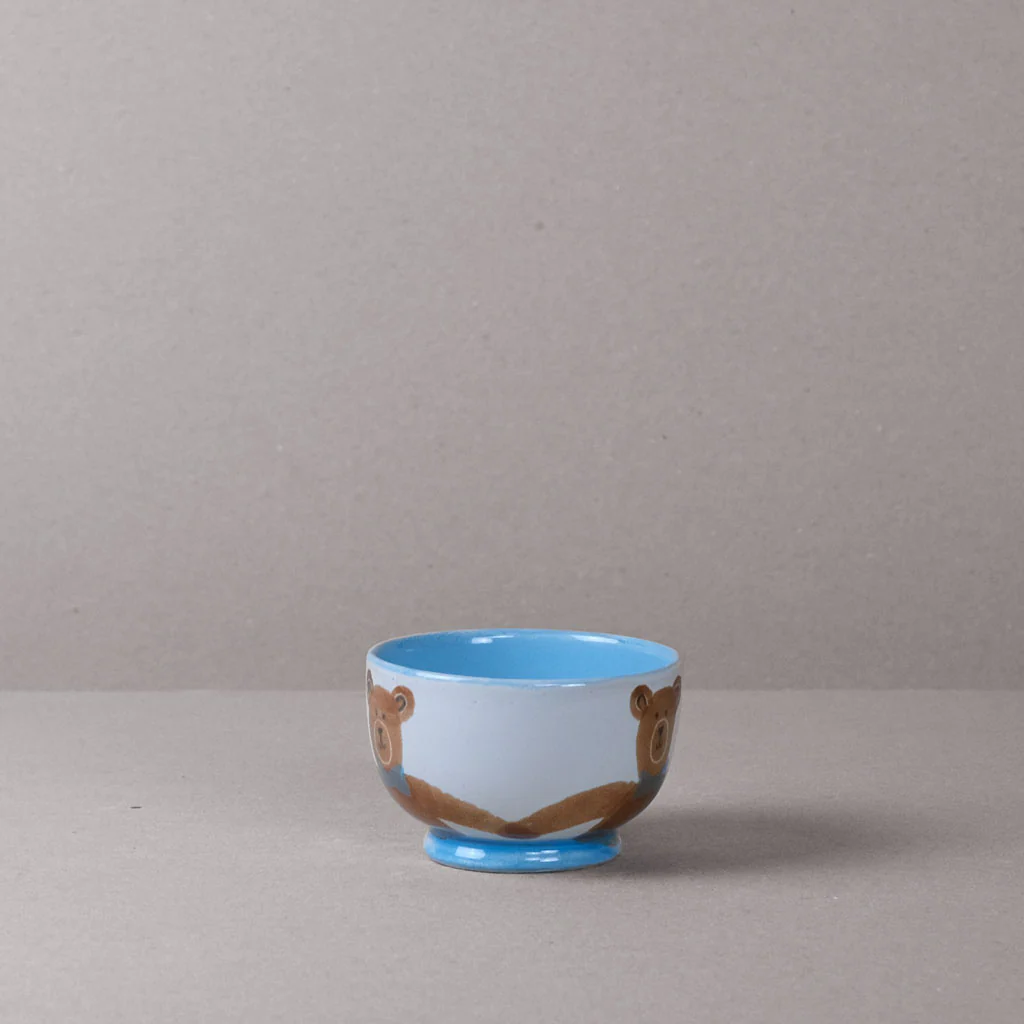 Blue Teddy Bear Small Bowl - Image 3