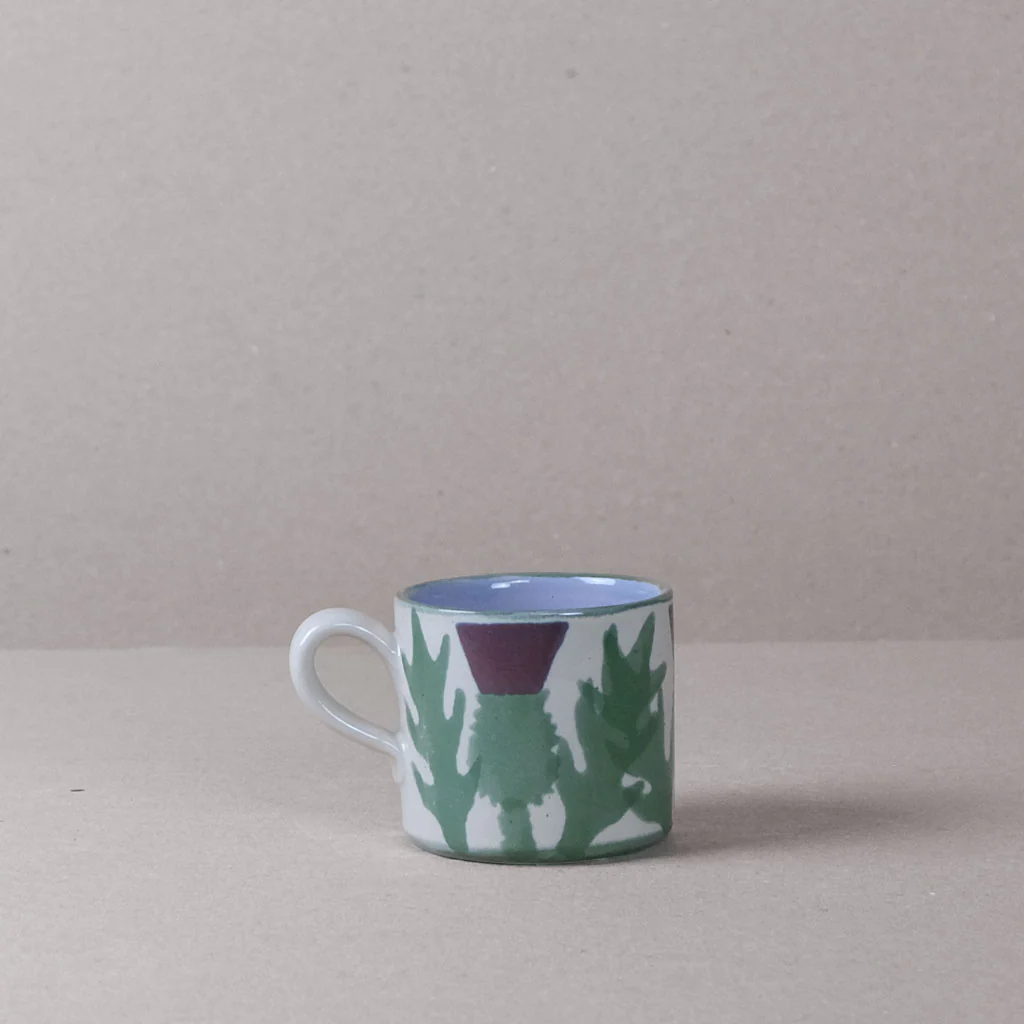 Cream Thistle Small Mug - Image 3