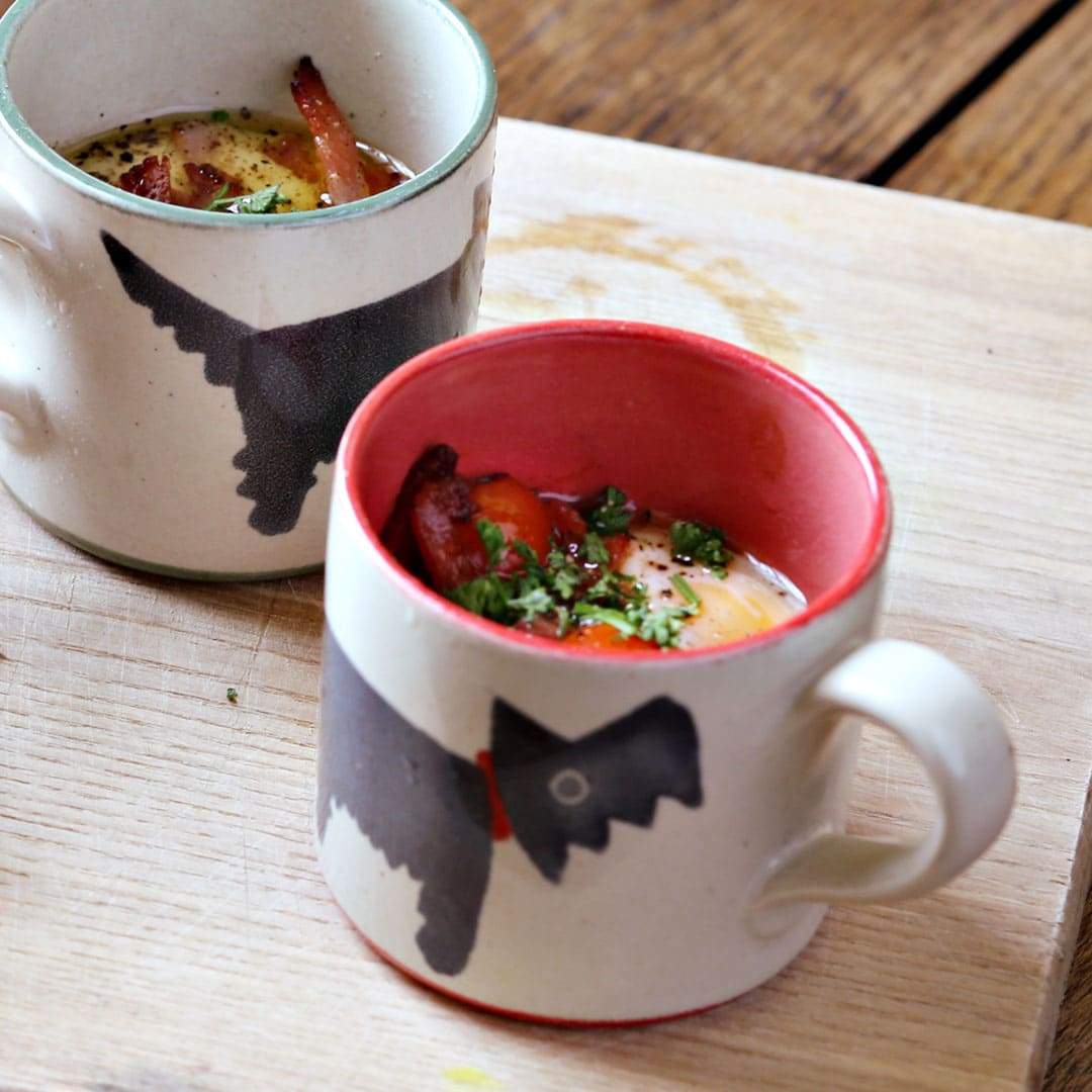 Red Scottie Dog Small Mug - Image 3